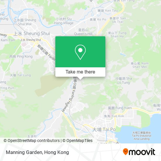 Manning Garden map