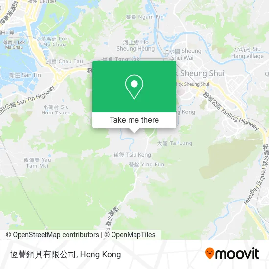 恆豐鋼具有限公司 map