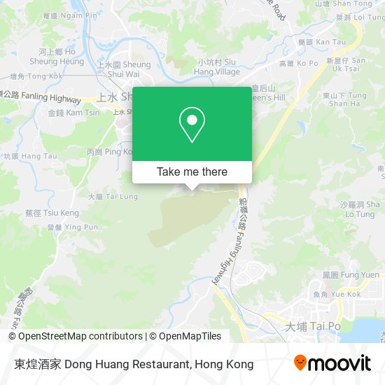 東煌酒家 Dong Huang Restaurant map