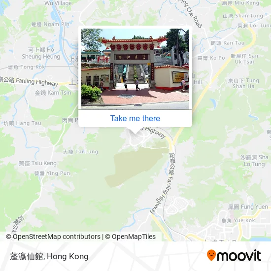 蓬瀛仙館地圖