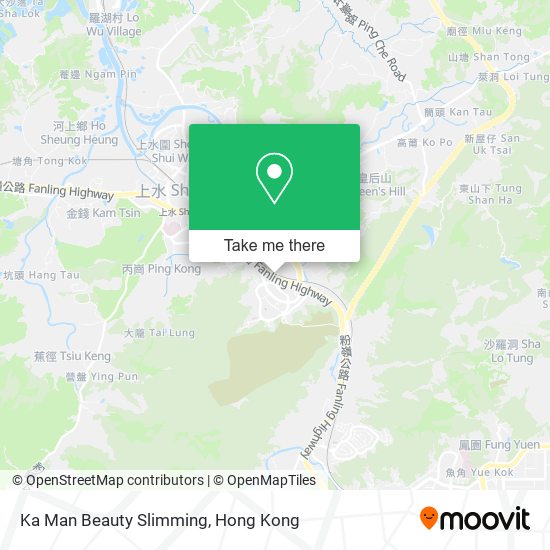 Ka Man Beauty Slimming map