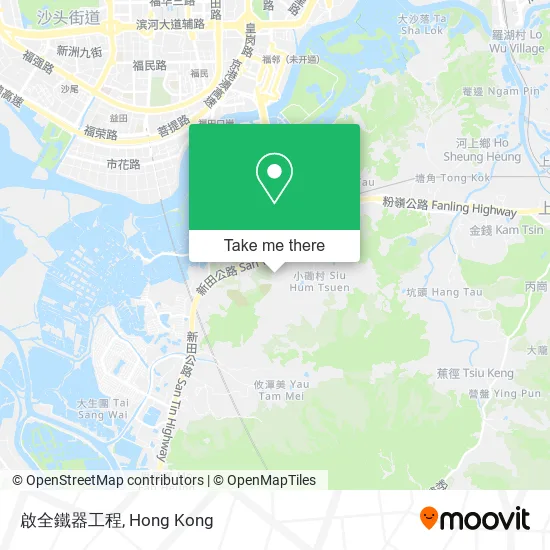 啟全鐵器工程 map