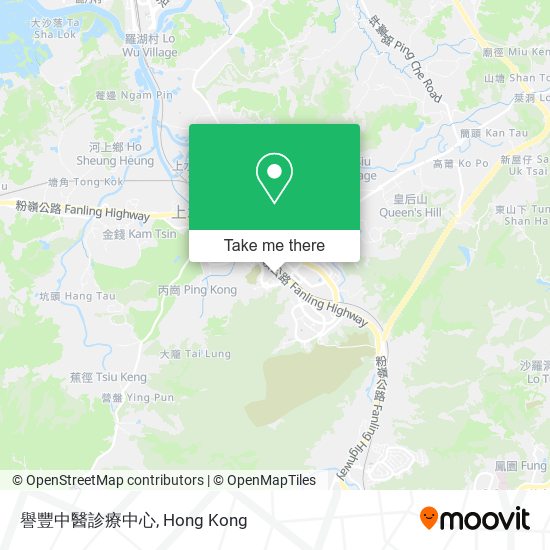 譽豐中醫診療中心 map