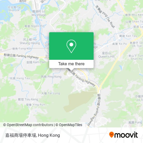 嘉福商場停車場 map