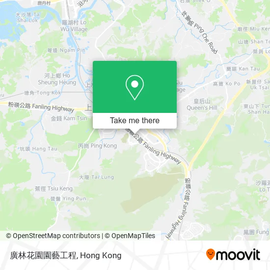 廣林花園園藝工程地圖