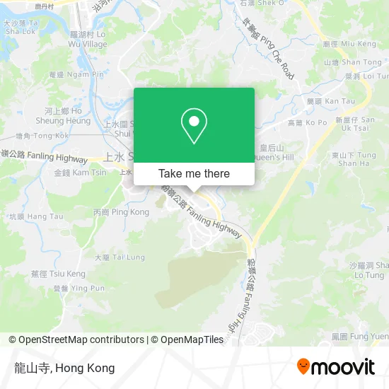 龍山寺 map