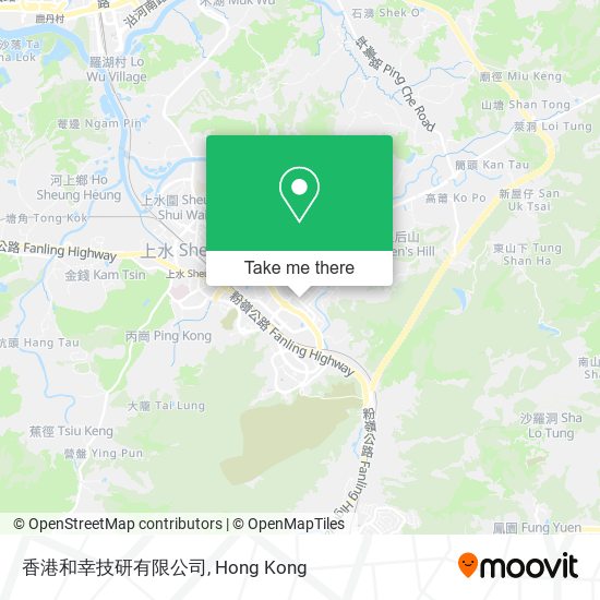 香港和幸技研有限公司 map