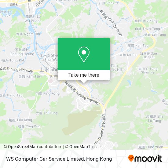 WS Computer Car Service Limited map