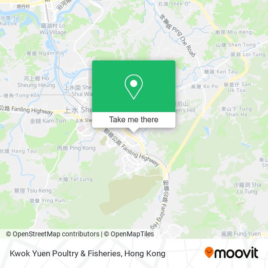 Kwok Yuen Poultry & Fisheries map