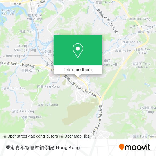 香港青年協會領袖學院 map