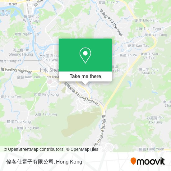 偉各仕電子有限公司 map