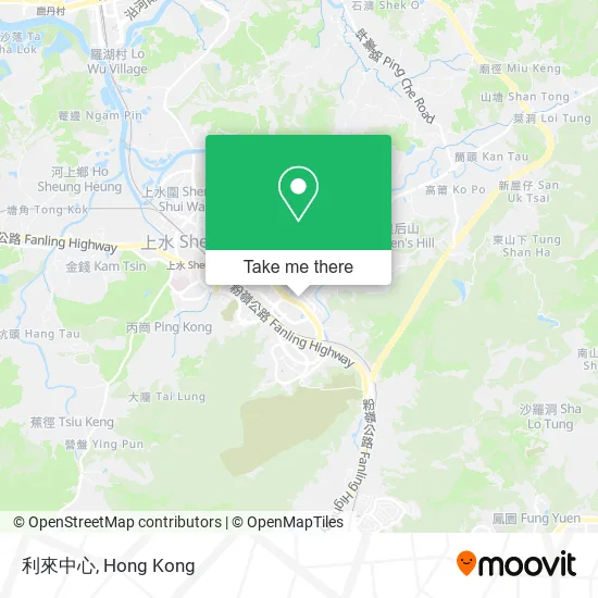利來中心 map
