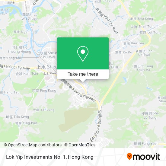 Lok Yip Investments No. 1 map