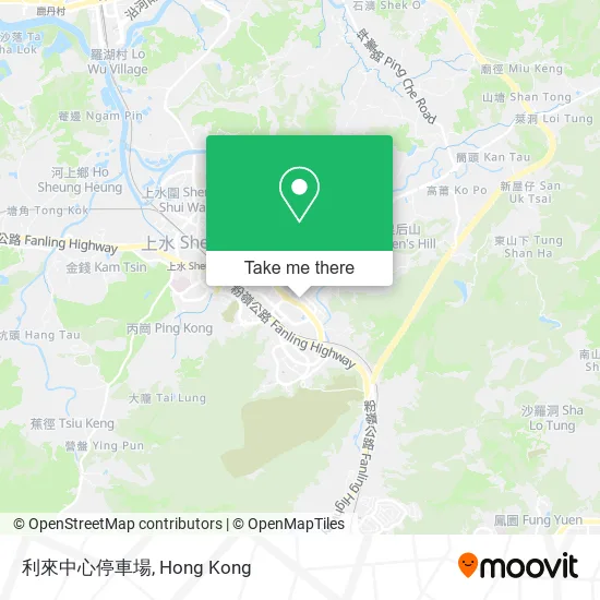 利來中心停車場地圖