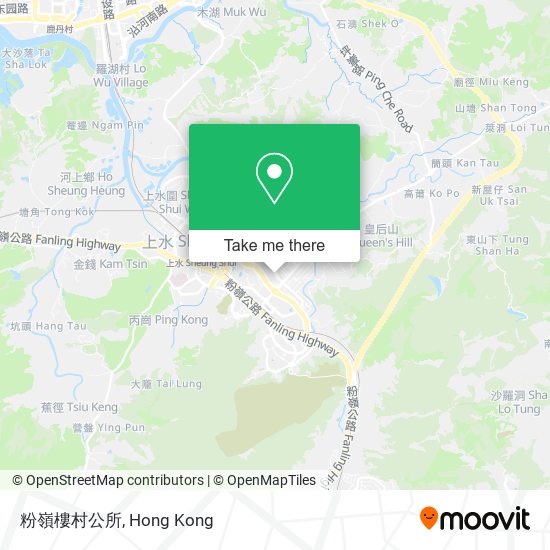 粉嶺樓村公所 map