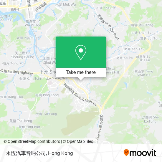 永恆汽車音响公司 map