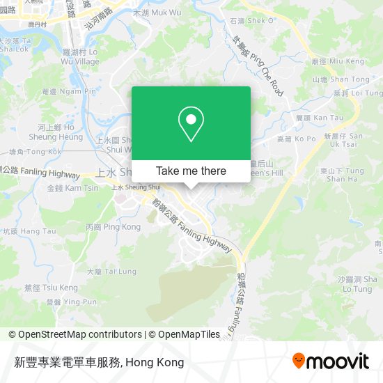 新豐專業電單車服務 map