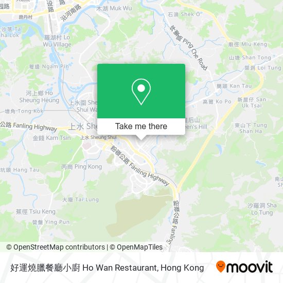 好運燒臘餐廳小廚 Ho Wan Restaurant map