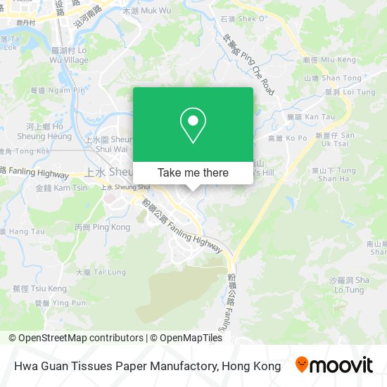 Hwa Guan Tissues Paper Manufactory map