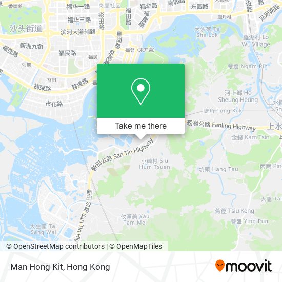Man Hong Kit map