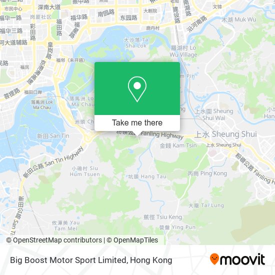 Big Boost Motor Sport Limited map