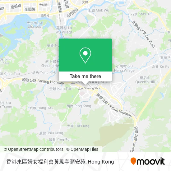香港東區婦女福利會黃鳳亭頤安苑 map