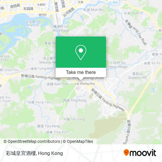 彩城皇宮酒樓 map