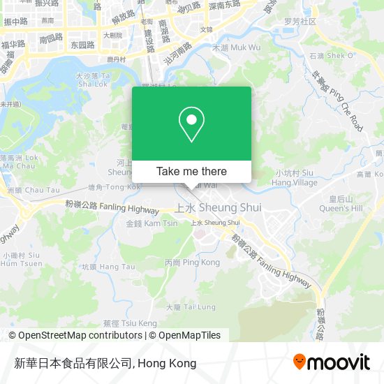 新華日本食品有限公司 map