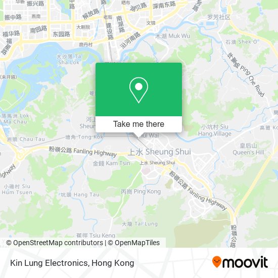Kin Lung Electronics map