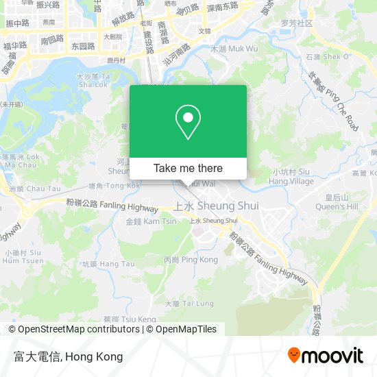 富大電信 map