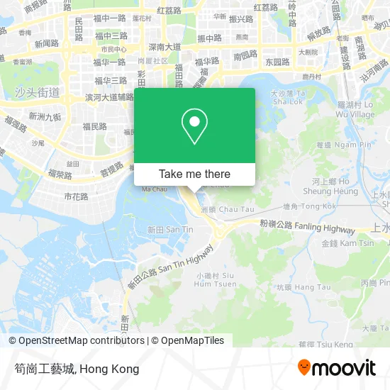 筍崗工藝城 map