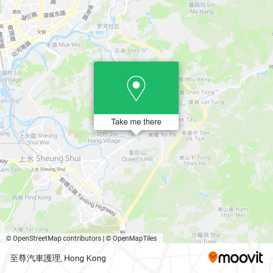至尊汽車護理地圖