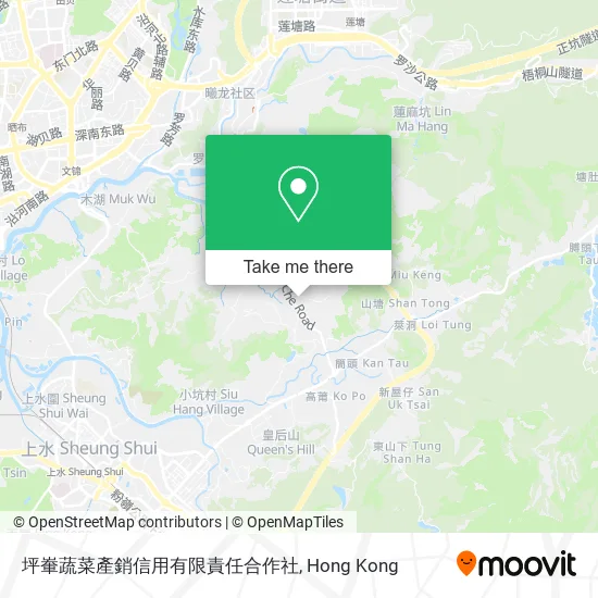 坪輋蔬菜產銷信用有限責任合作社地圖