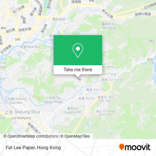 Fat Lee Paper map