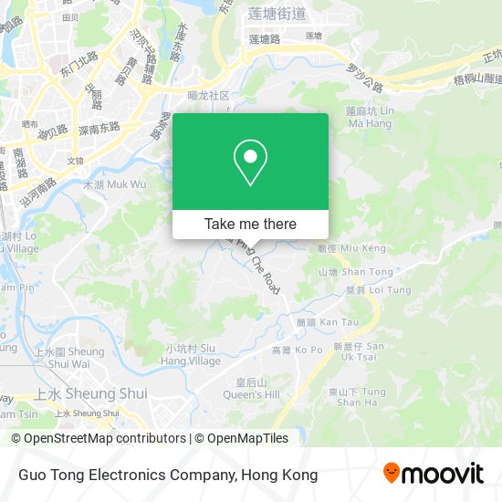 Guo Tong Electronics Company map