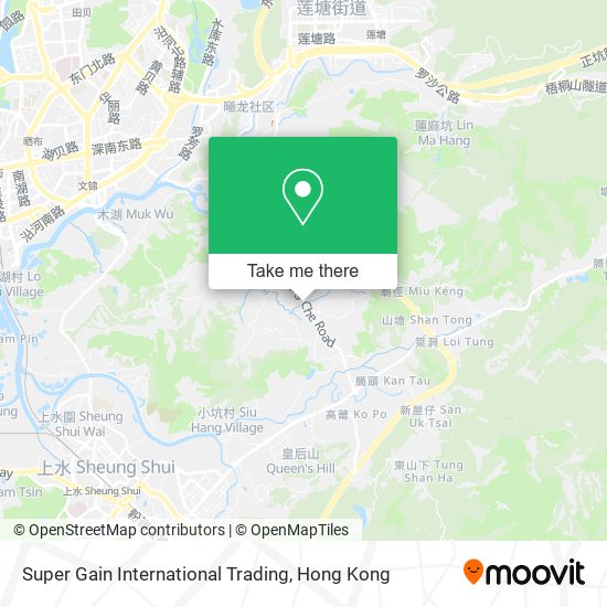 Super Gain International Trading map