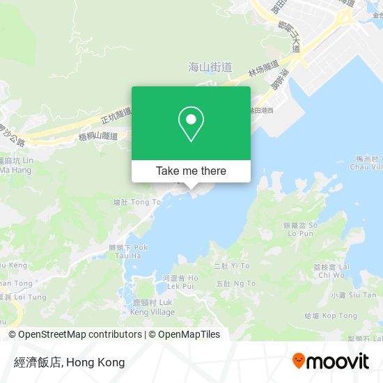 經濟飯店 map