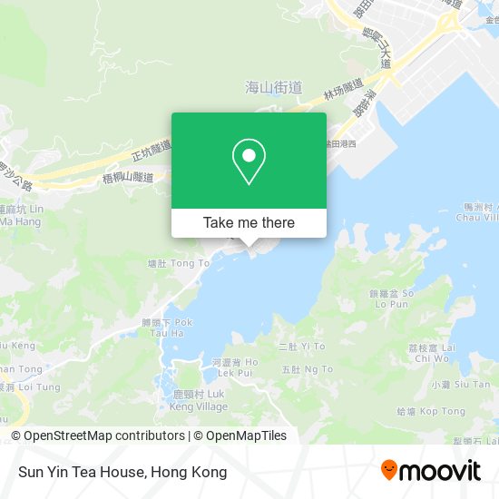 Sun Yin Tea House map