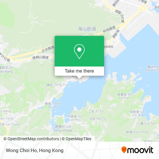 Wong Choi Ho map