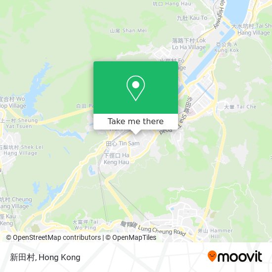 新田村地圖