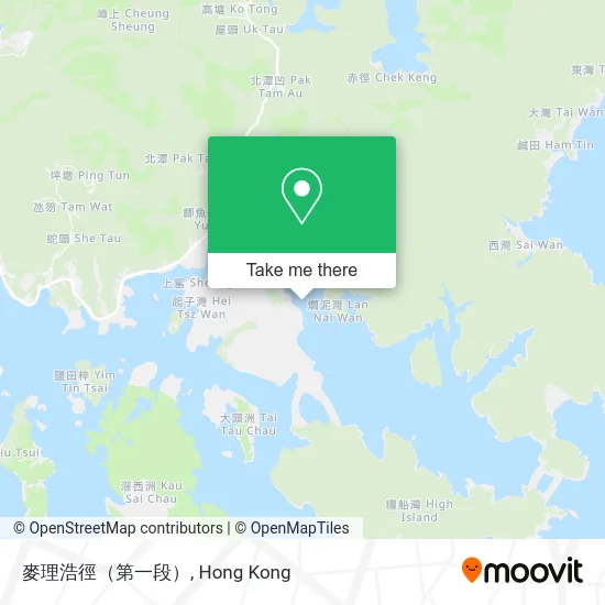 麥理浩徑（第一段） map