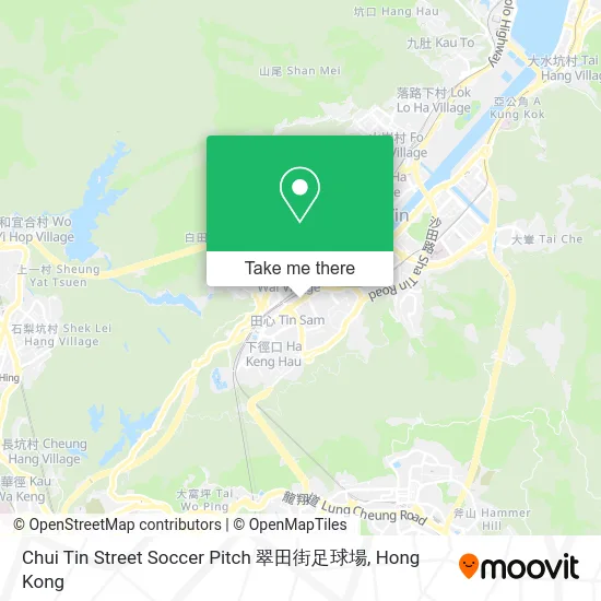 Chui Tin Street Soccer Pitch 翠田街足球場 map