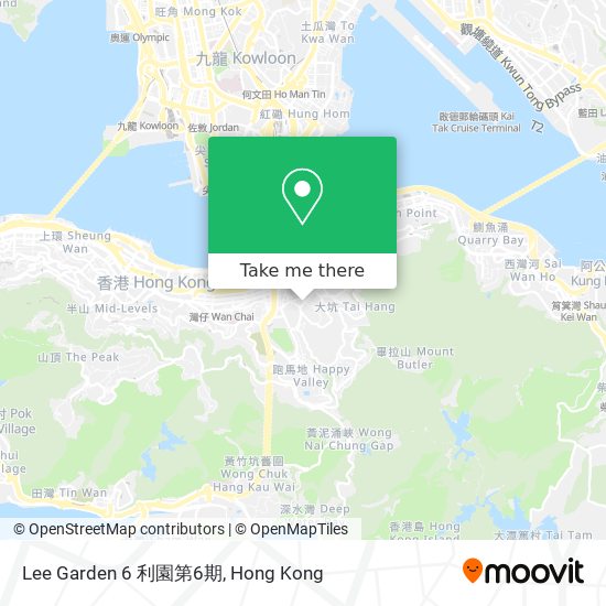 Lee Garden 6 利園第6期 map