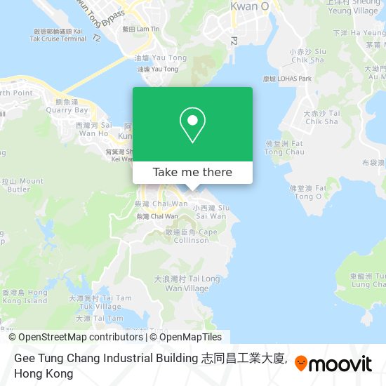 Gee Tung Chang Industrial Building 志同昌工業大廈 map