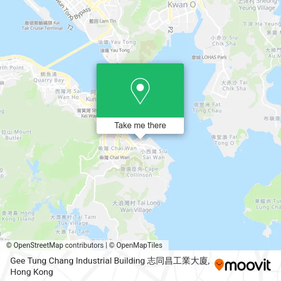 Gee Tung Chang Industrial Building 志同昌工業大廈 map