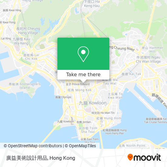 廣益美術設計用品 map