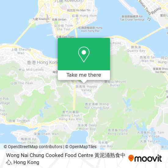 Wong Nai Chung Cooked Food Centre 黃泥涌熟食中心 map