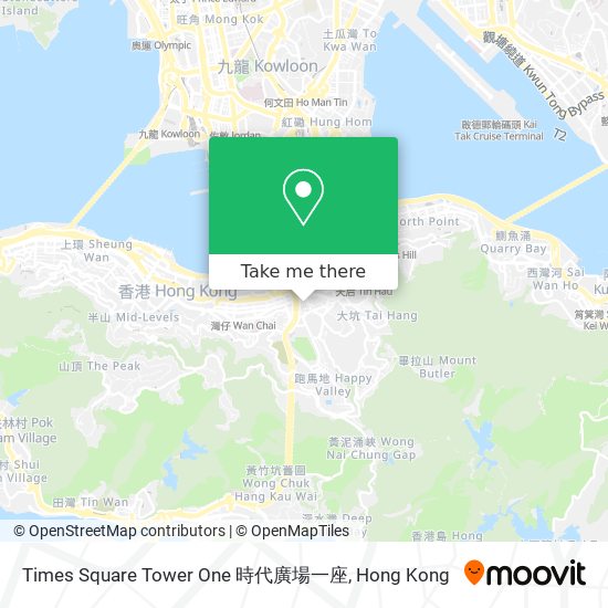 Times Square Tower One 時代廣場一座 map