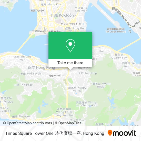 Times Square Tower One 時代廣場一座 map