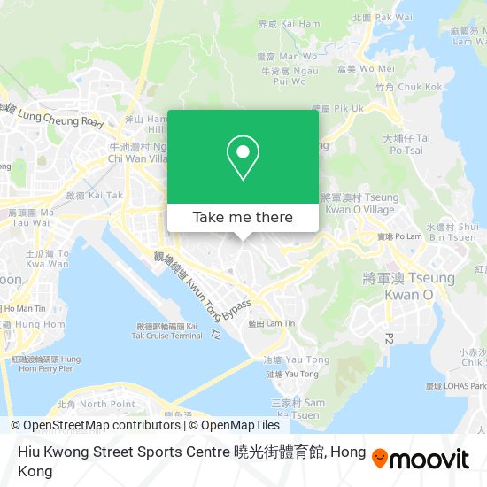 Hiu Kwong Street Sports Centre 曉光街體育館 map